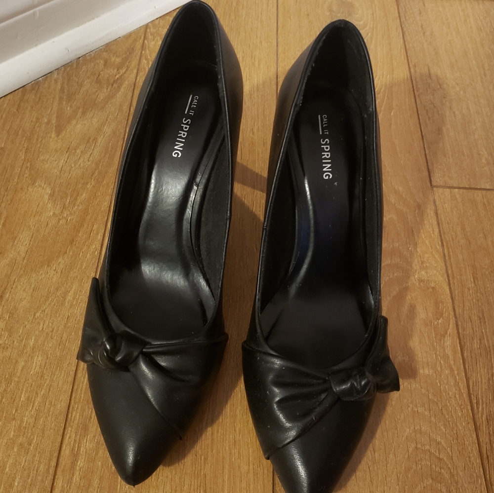Black heels
